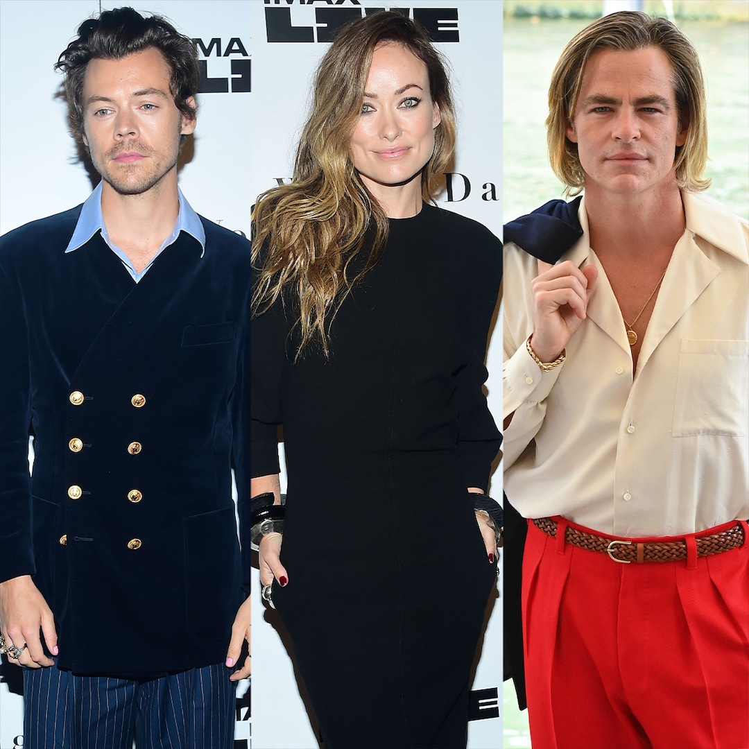 Olivia Wilde Sets Record Straight on Harry Styles and Chris Pine Spit Rumor
